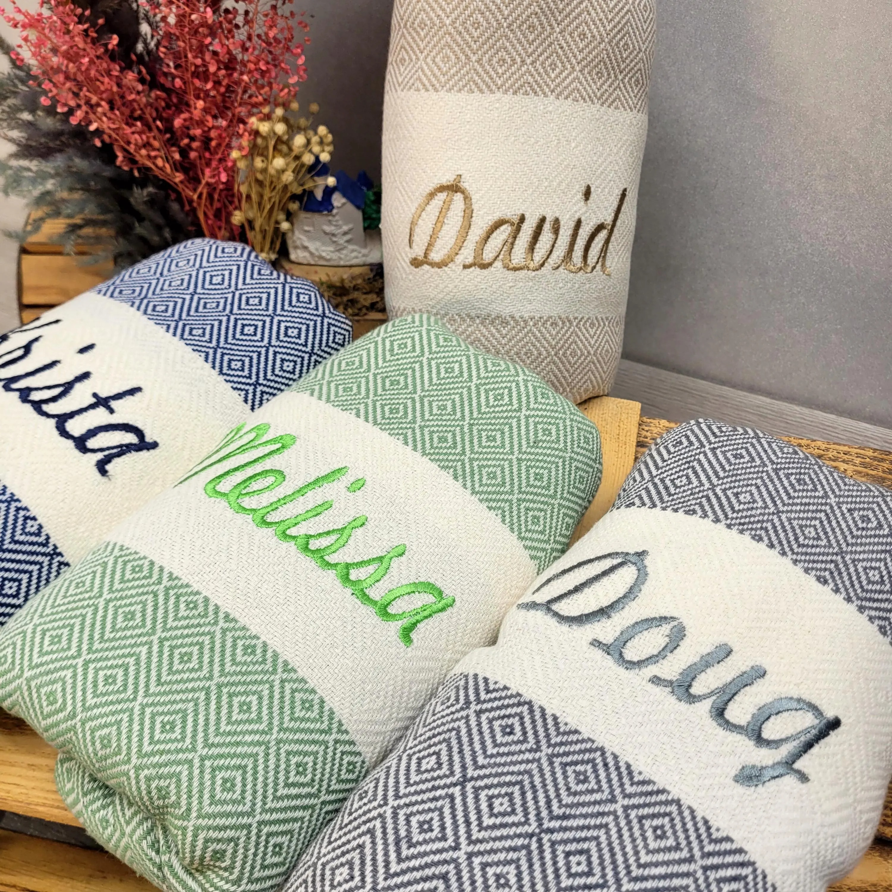Handwoven Custom Beach Towel