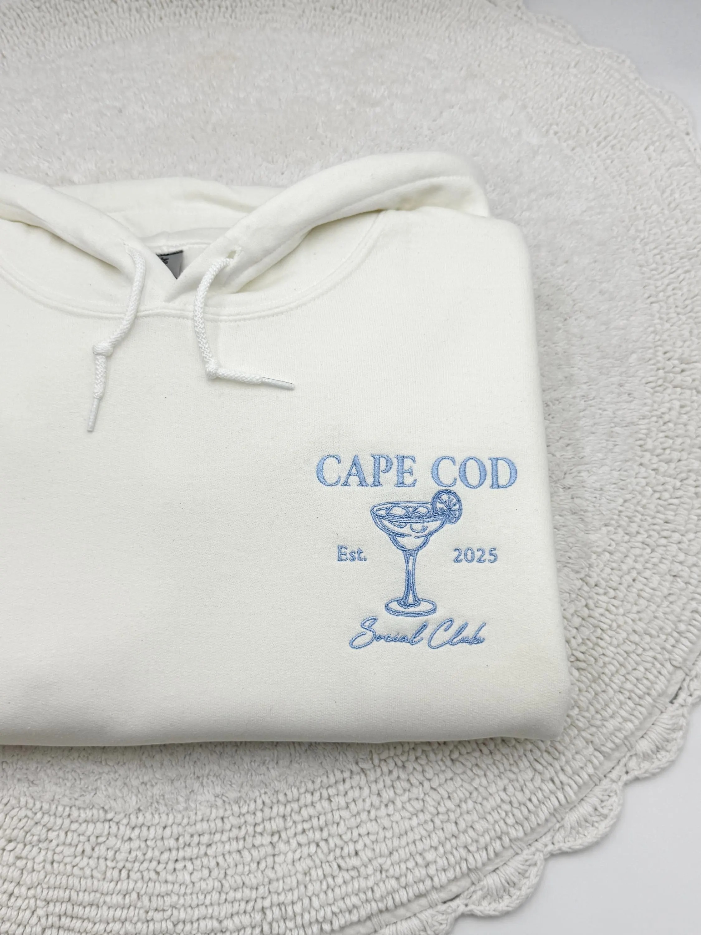 Custom Embroidered Bachelorette Party Sweatshirt: Bridal Shower Gift