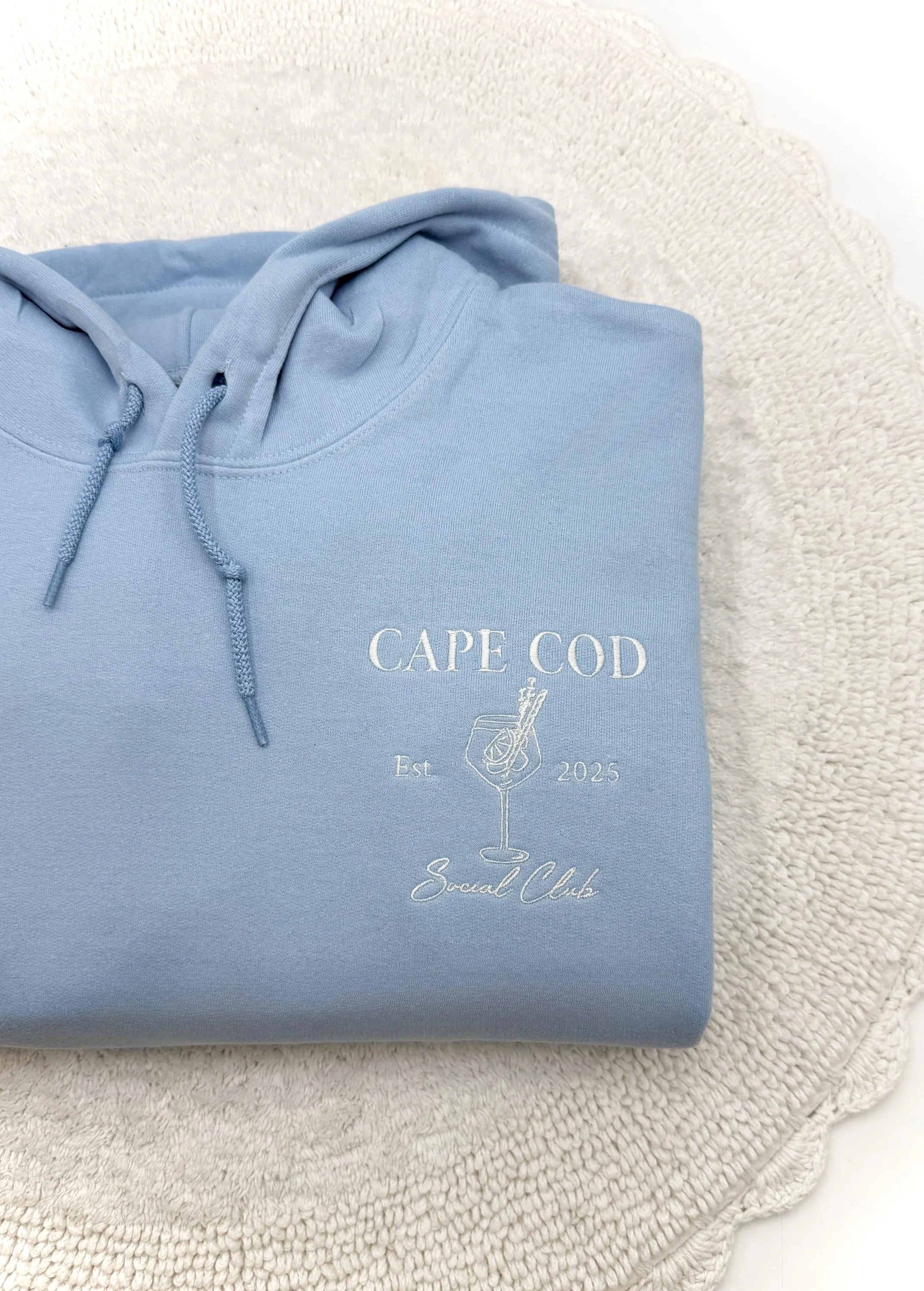 Custom Embroidered Bachelorette Party Sweatshirt: Bridal Shower Gift