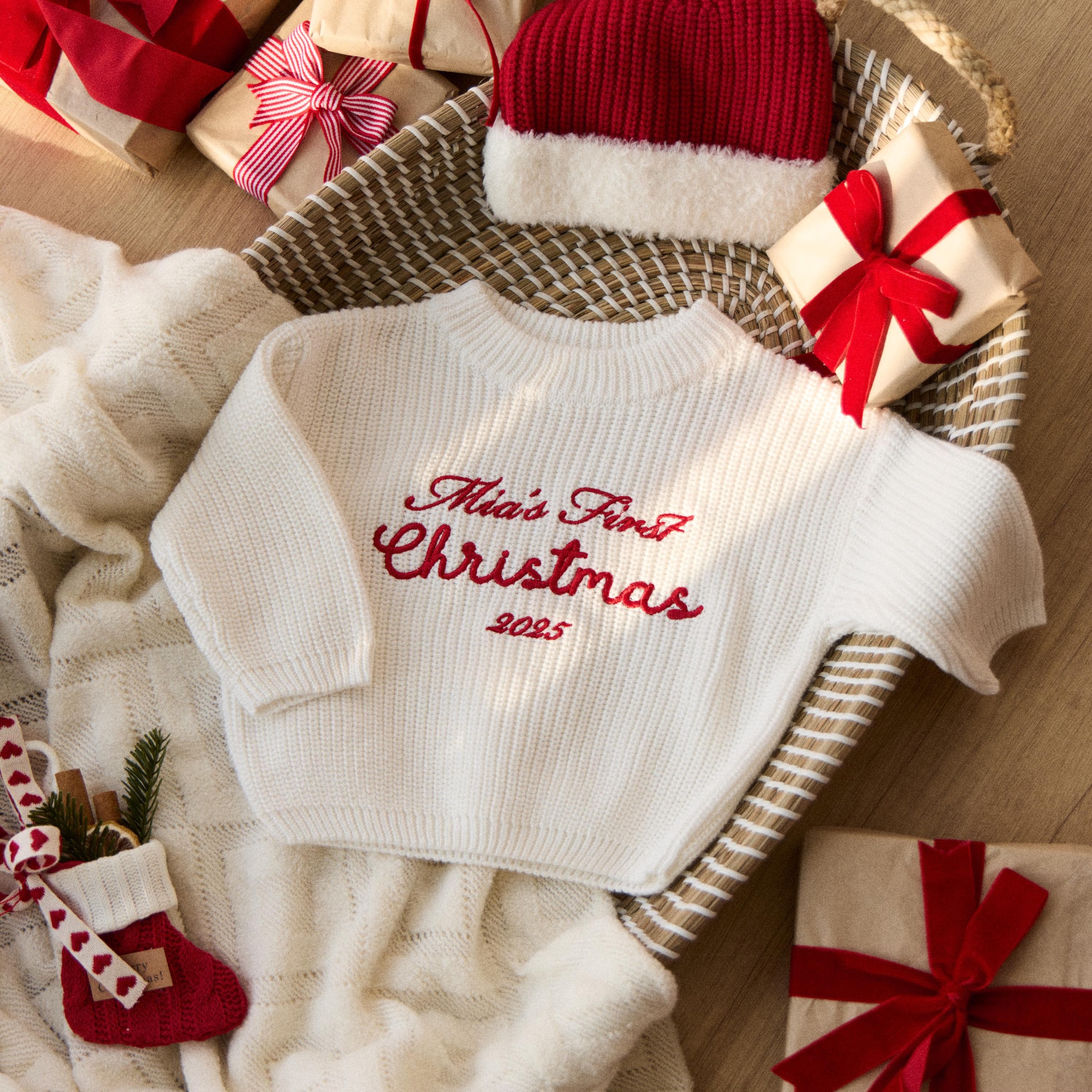 Baby’s First Christmas Sweater