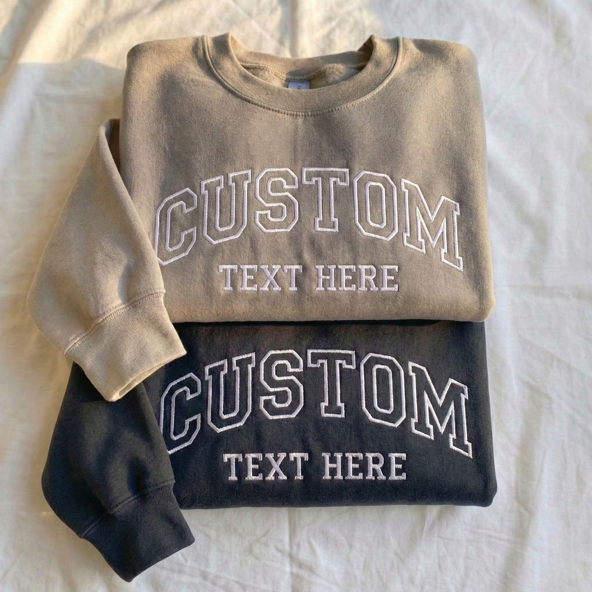 Personalized College Letters Crewneck