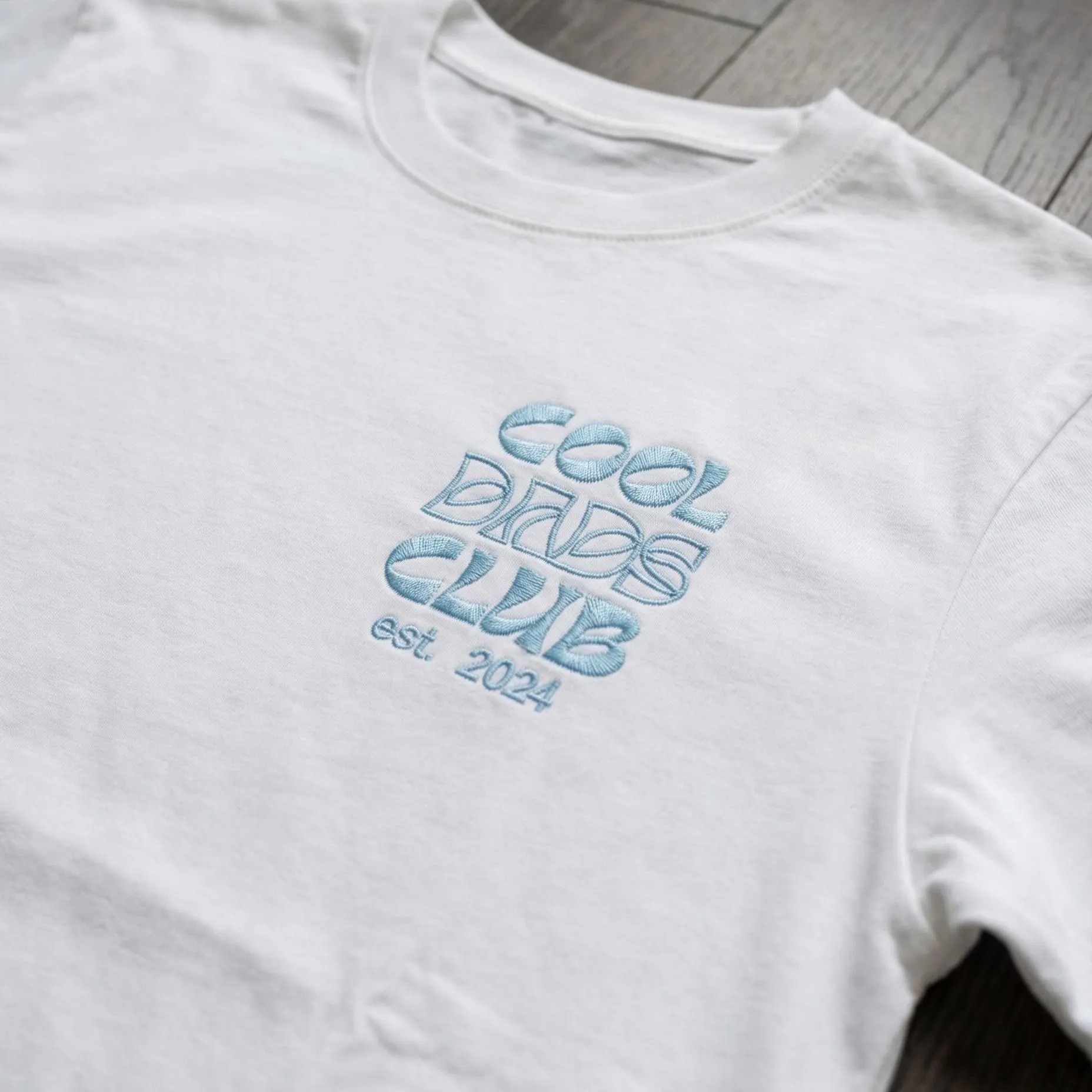 Embroidered Cool Dads Club T-shirt