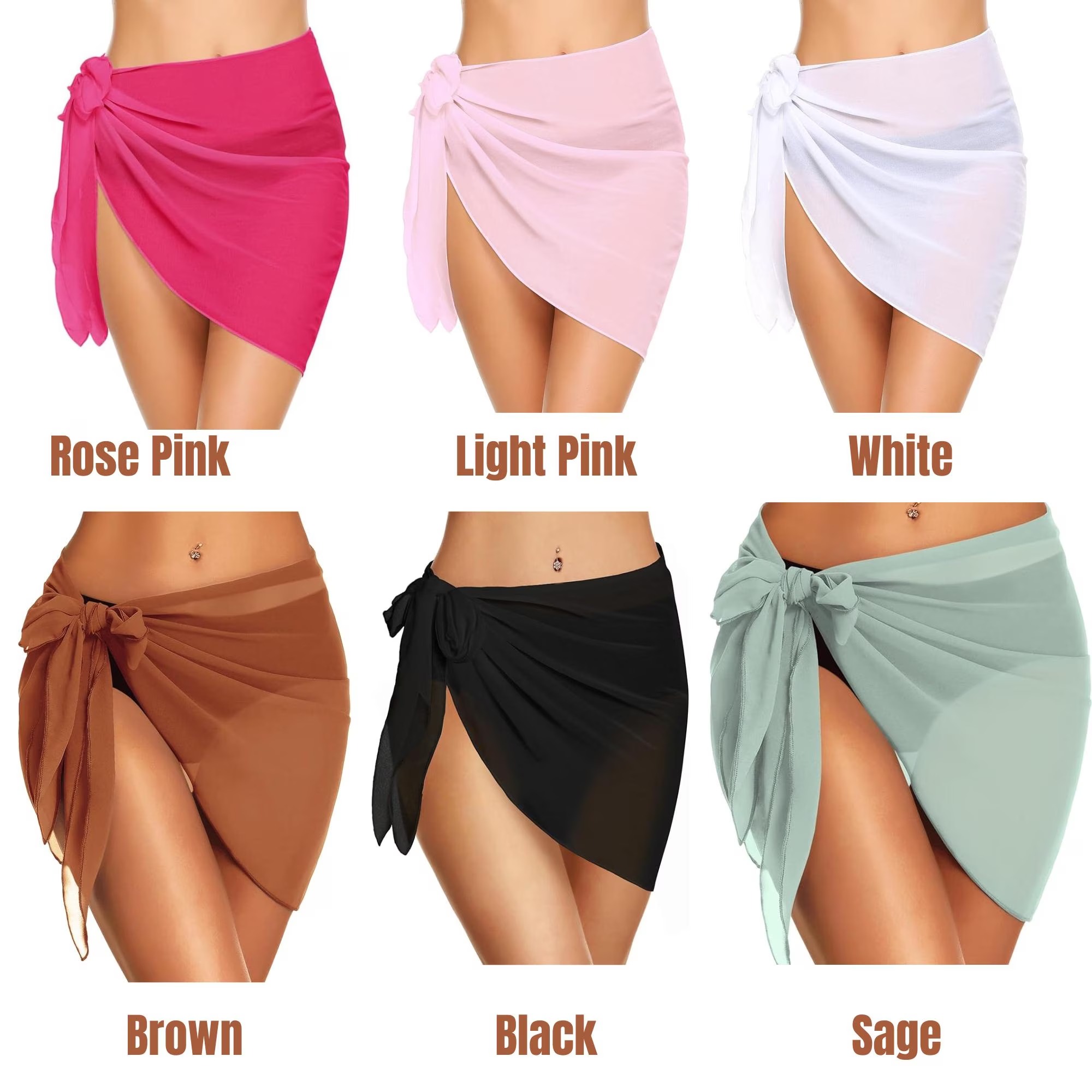 Mrs Bride Beach Skirt Cover Up Sarong