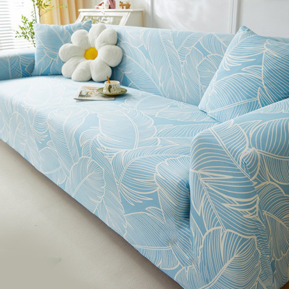 Sommerlicher Sofabezug aus Eisseide, kratzfest für Katzen