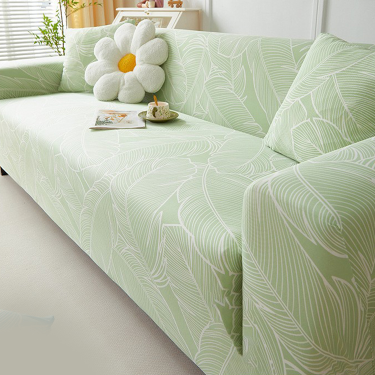 Sommerlicher Sofabezug aus Eisseide, kratzfest für Katzen