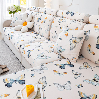 Sofakissen aus Eisseide