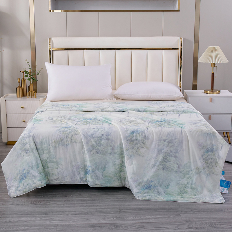 Couverture d'été rafraîchissante lavable en machine