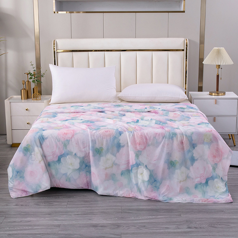 Couverture d'été rafraîchissante lavable en machine