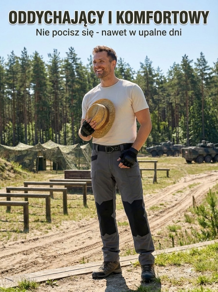 🛡️Spodnie Taktyczne USA – Niezniszczalne. Elastyczne. Gotowe na wszystko. Męskie elastyczne wodoodporne spodnie taktyczne