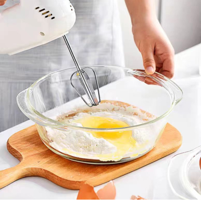 Miska s vysokým krytem z borosilikátového skla