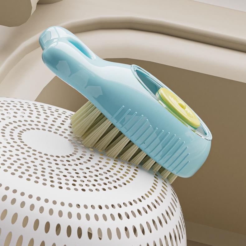 Stisknutím vypustíte tekutý čisticí kartáč