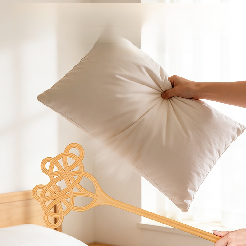 Imitace ratanového plácače na deky