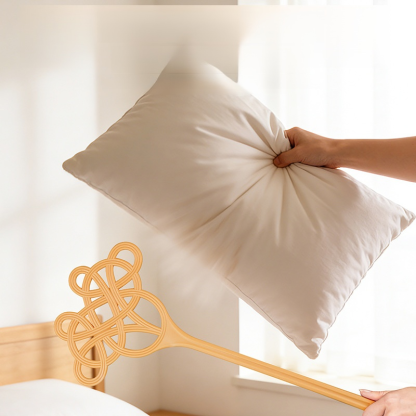 Imitace ratanového plácače na deky