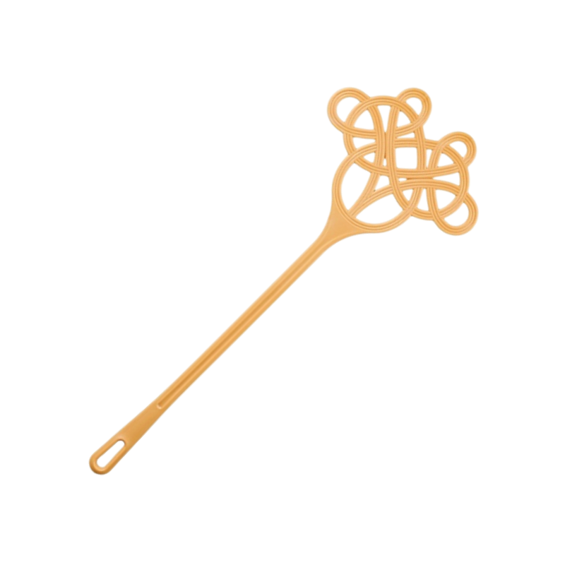 Imitace ratanového plácače na deky