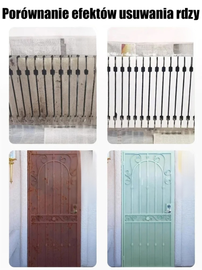 JS-【Szybki odrdzewiacz】 Skuteczny odrdzewiacz do stali✨️Zapomnij o szlifowaniu! Usuń rdzę w 3 minuty i odzyskaj blask metalu⚙️