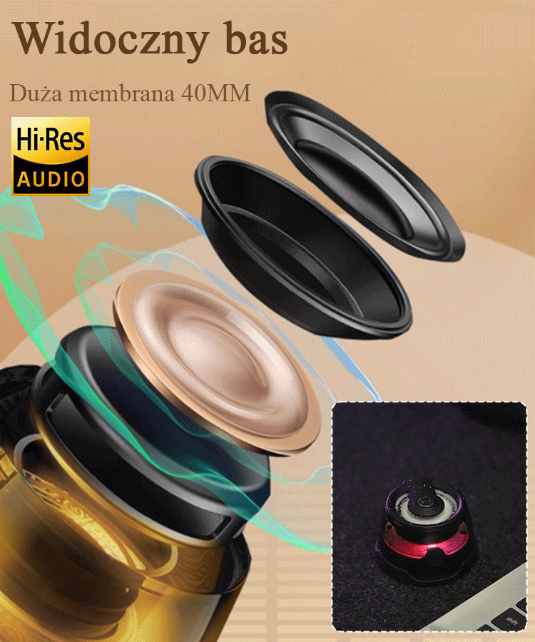 Głośnik Bluetooth: Potężny Bas, 48h Grania i Ultra-Szybkie Ładowanie