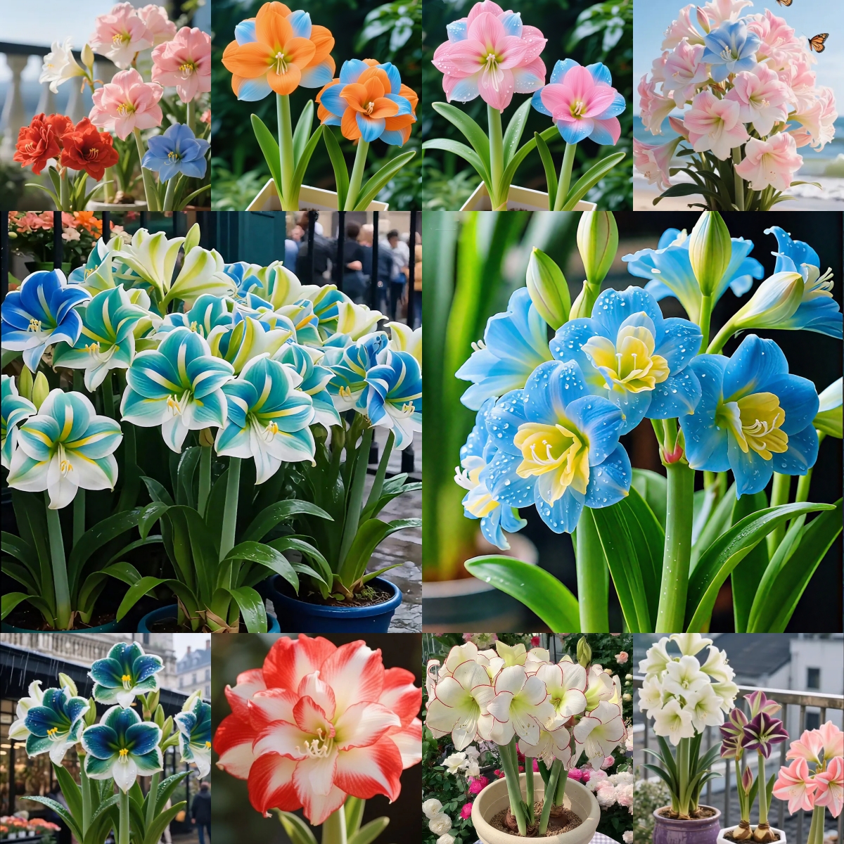 🌺Луковици на парфюмен амарилис с двойни венчелистчета