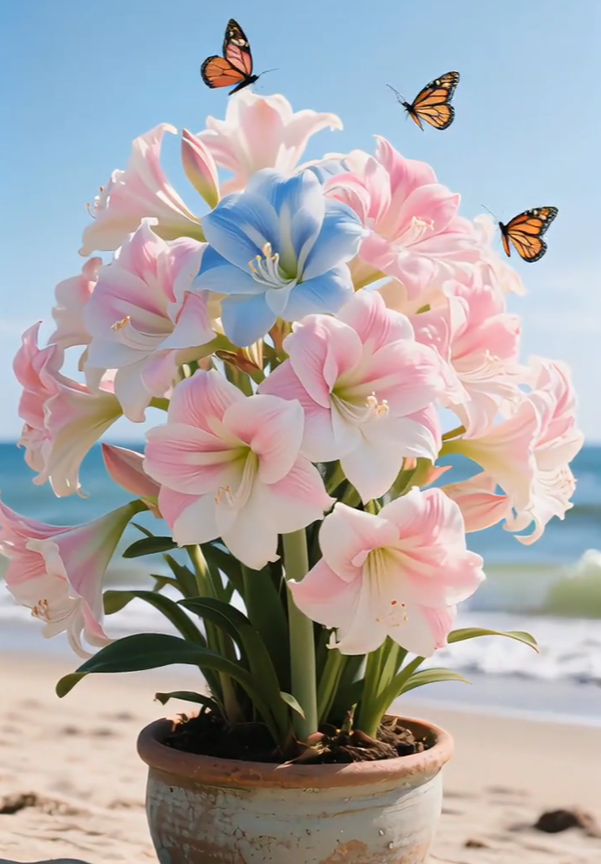 🌺Луковици на парфюмен амарилис с двойни венчелистчета