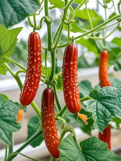 🌟 Семена от краставица Jade Lady🥒 Освежаващи, хрупкави и нежни🍃 първият избор за вкусотия!
