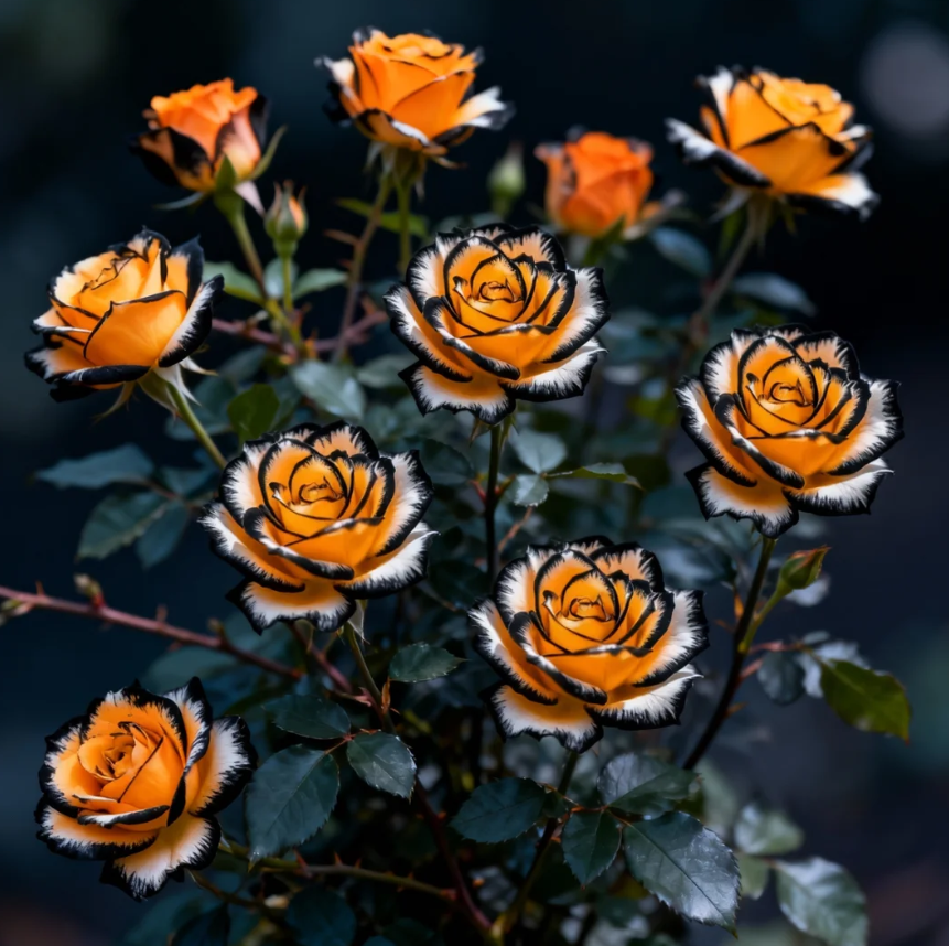Редки Семена На Синя Лунна Роза 🌌Добавете Малко Уникален Цвят Към Дома Си🌈🌹