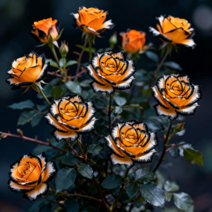 Редки Семена На Синя Лунна Роза 🌌Добавете Малко Уникален Цвят Към Дома Си🌈🌹