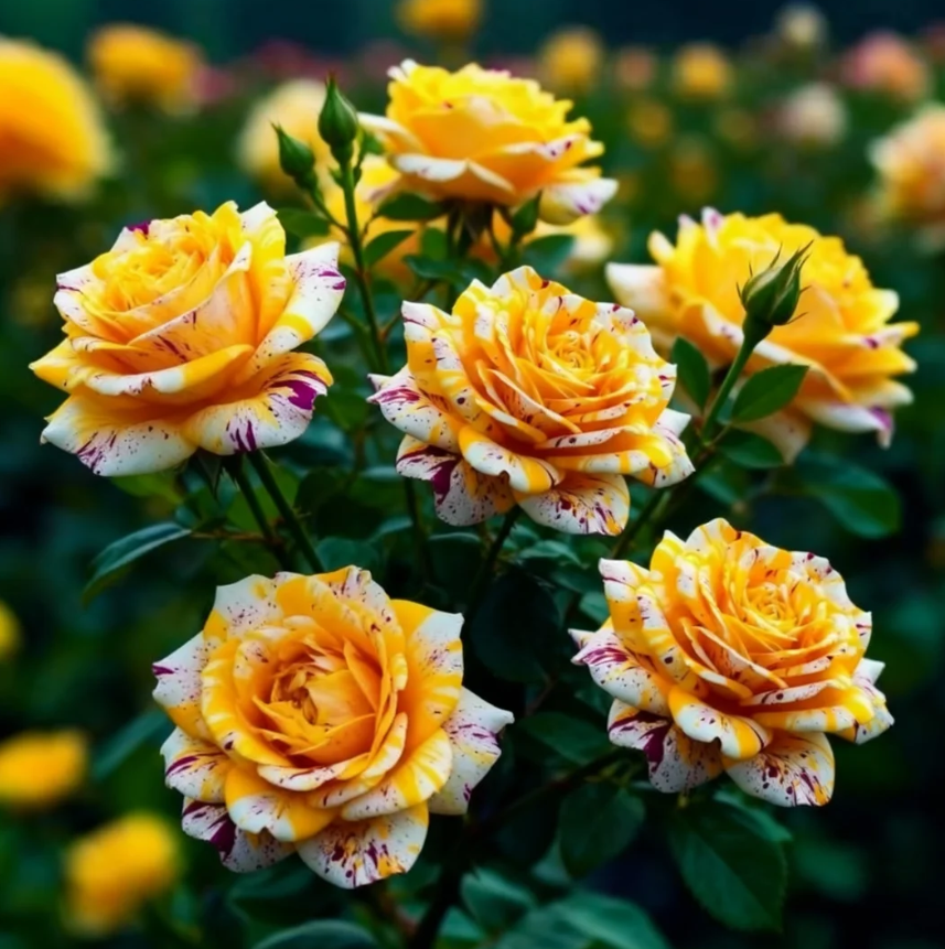 Редки Семена На Синя Лунна Роза 🌌Добавете Малко Уникален Цвят Към Дома Си🌈🌹