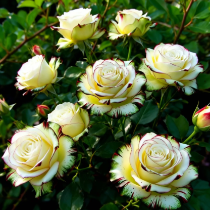 Редки Семена На Синя Лунна Роза 🌌Добавете Малко Уникален Цвят Към Дома Си🌈🌹