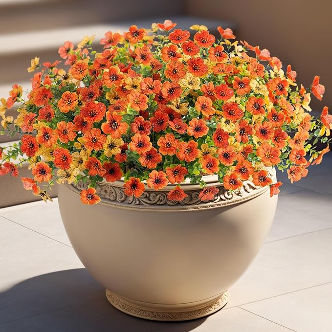 🔥 Marguerite artificielle réaliste résistante aux UV
