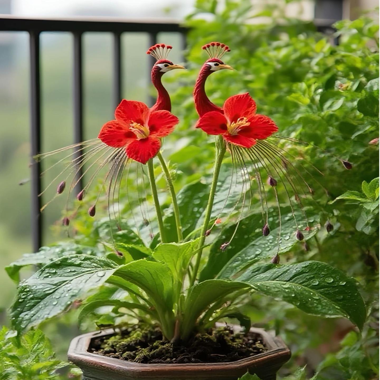 🦚 Orchidée Fleur de Paon – L'Élégance Rare pour Votre Jardin 🌸