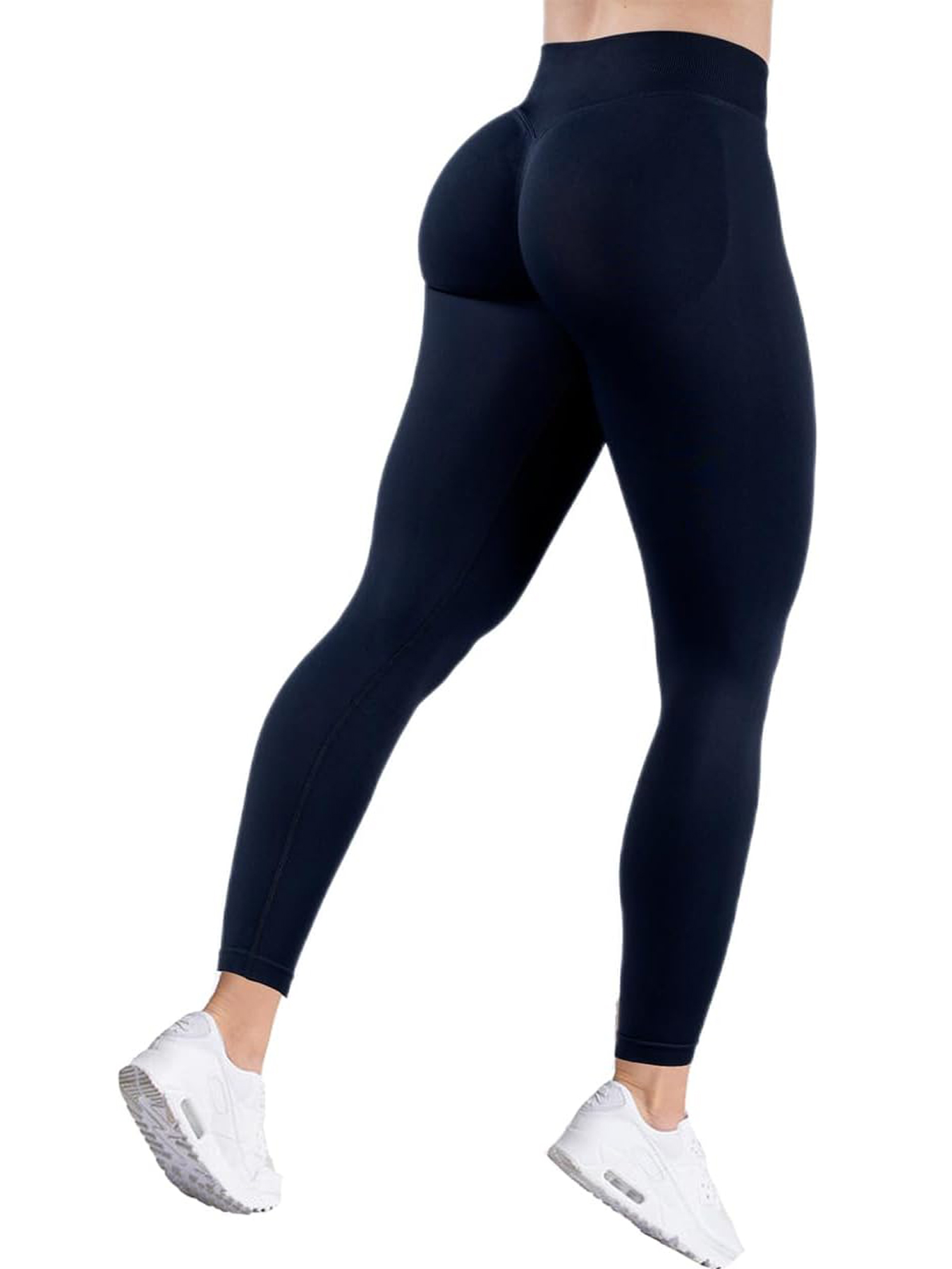 Women High Waist Seamless Butt Lifting Leggings Tummy Control Stretch Workout Gym Yoga Pants