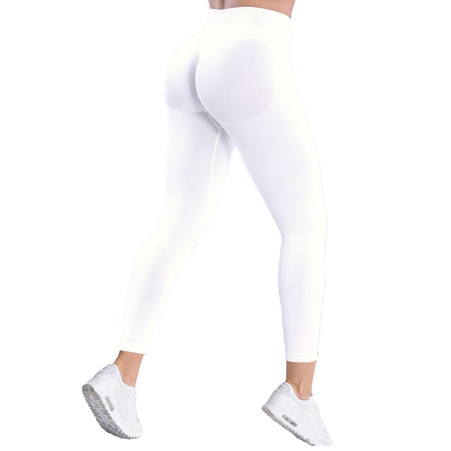 Women High Waist Seamless Butt Lifting Leggings Tummy Control Stretch Workout Gym Yoga Pants