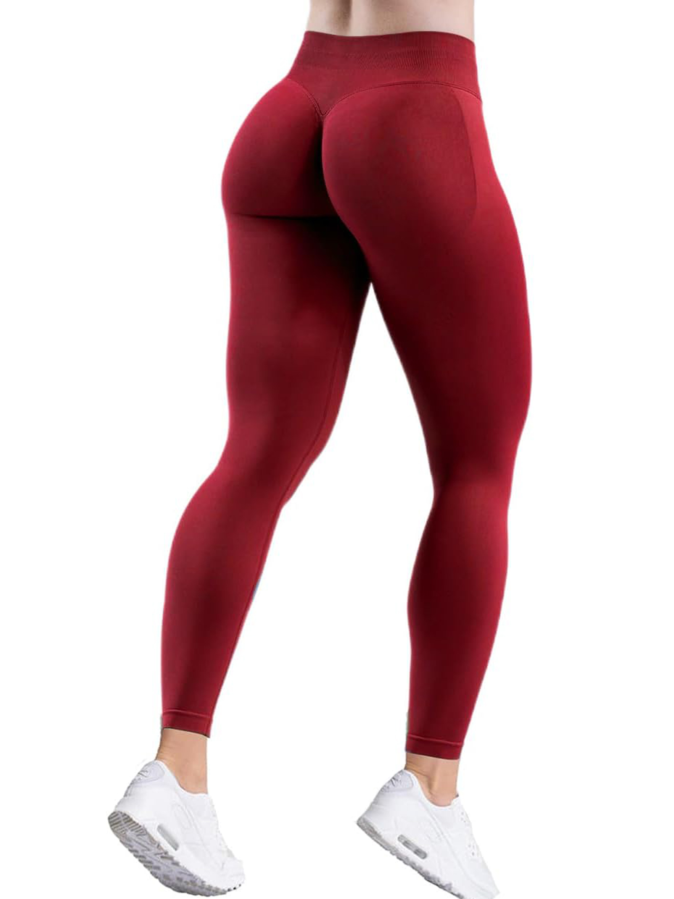 Women High Waist Seamless Butt Lifting Leggings Tummy Control Stretch Workout Gym Yoga Pants