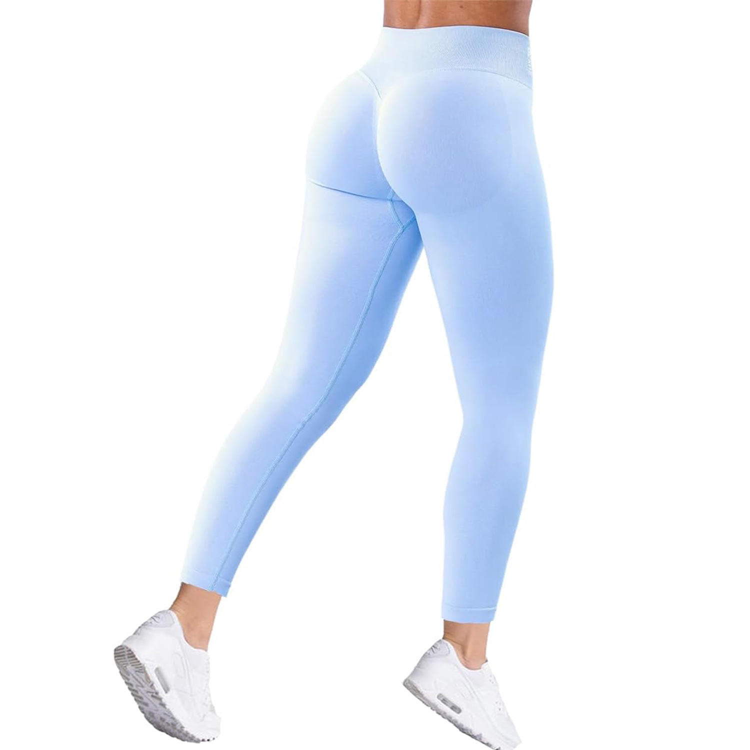 Women High Waist Seamless Butt Lifting Leggings Tummy Control Stretch Workout Gym Yoga Pants