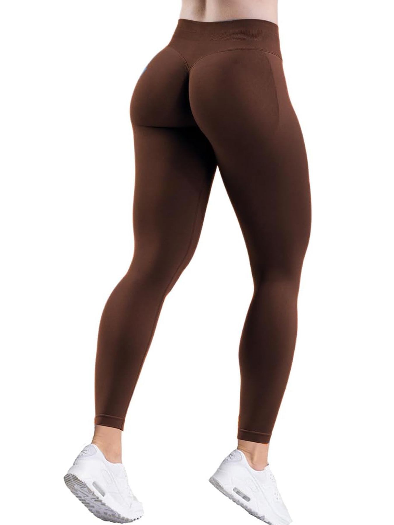 Women High Waist Seamless Butt Lifting Leggings Tummy Control Stretch Workout Gym Yoga Pants