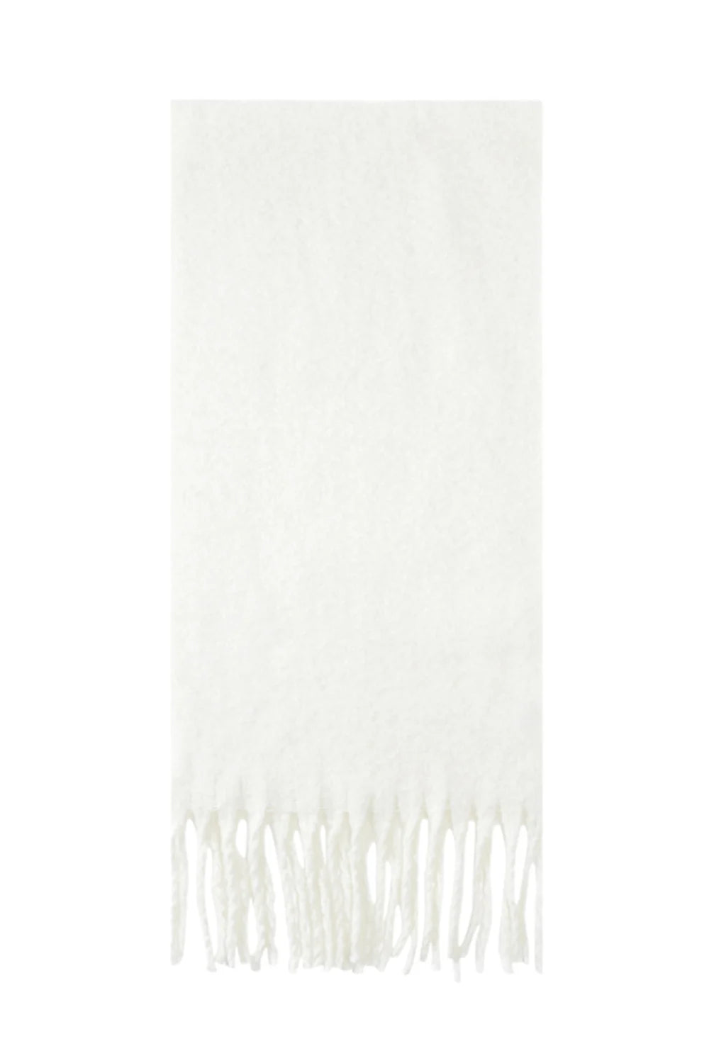 "Winter" scarf white