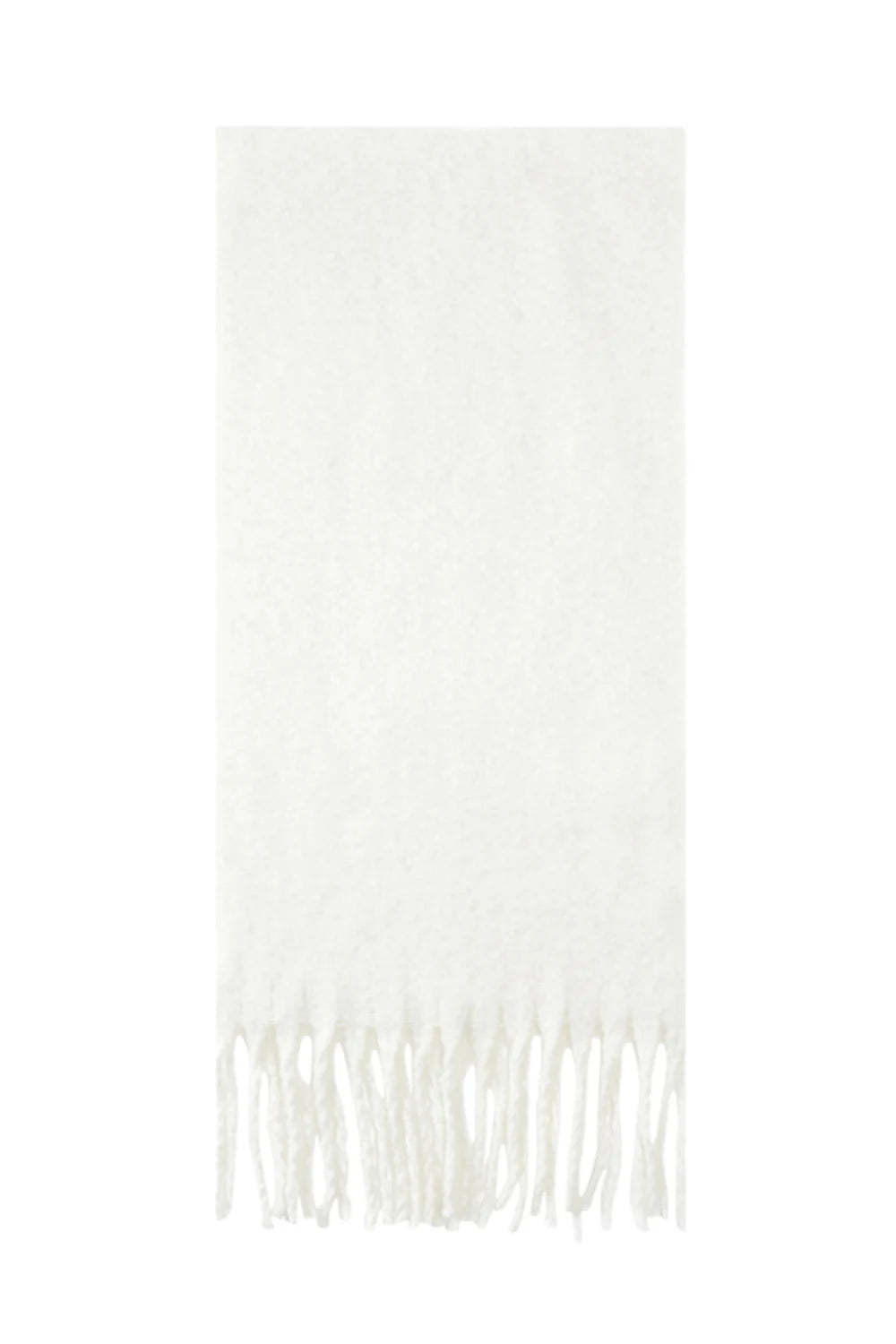 "Winter" scarf white