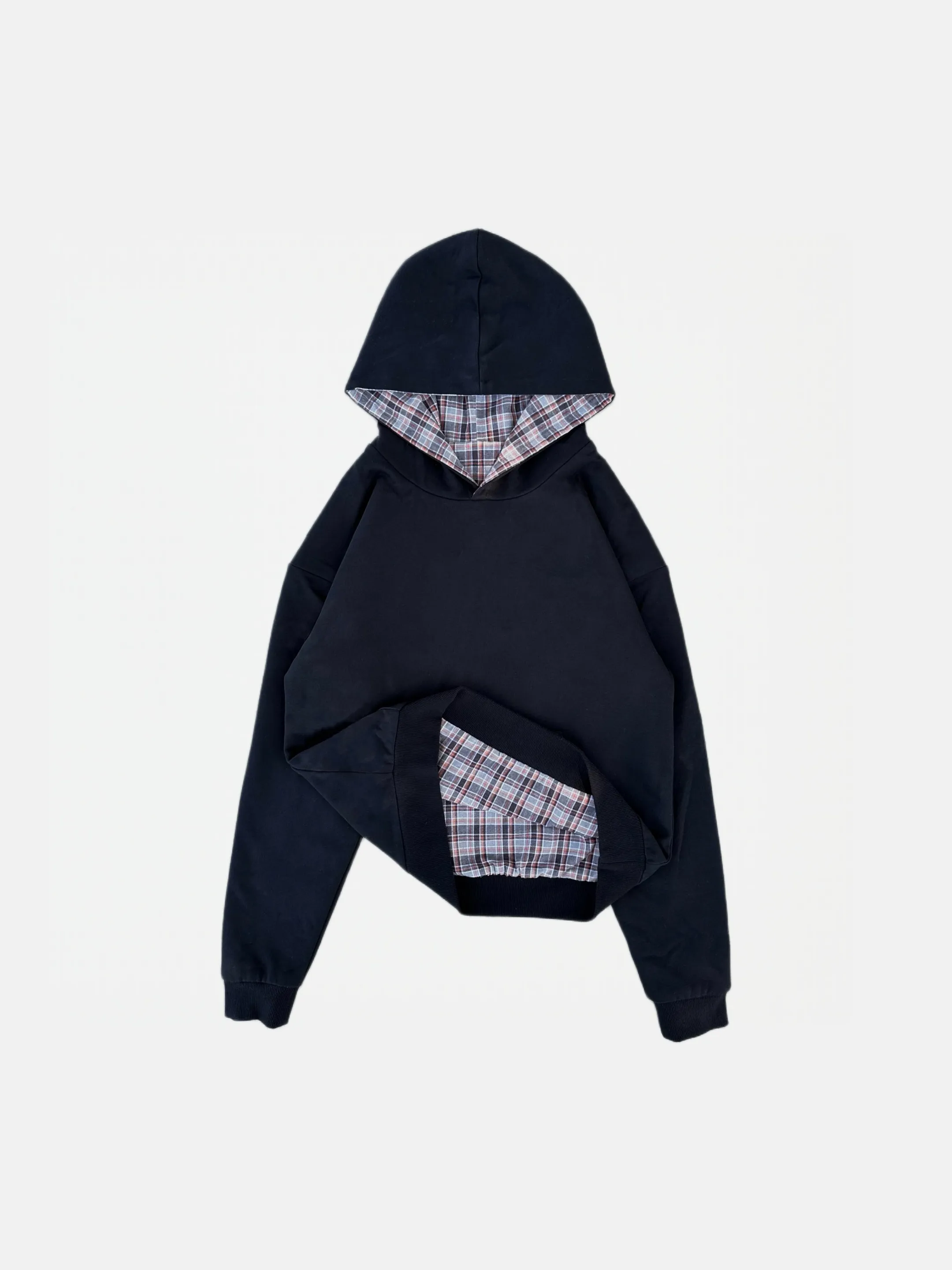 REVERSIBLE PLAID HOODIE