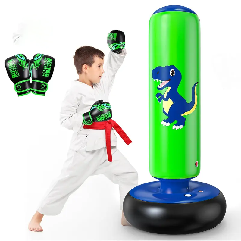 48 Inch Stable Inflatable Boxing Bag for Kids