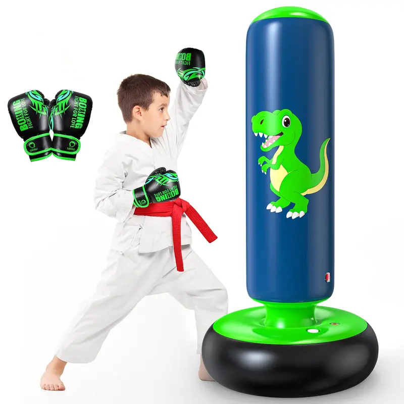 48 Inch Stable Inflatable Boxing Bag for Kids
