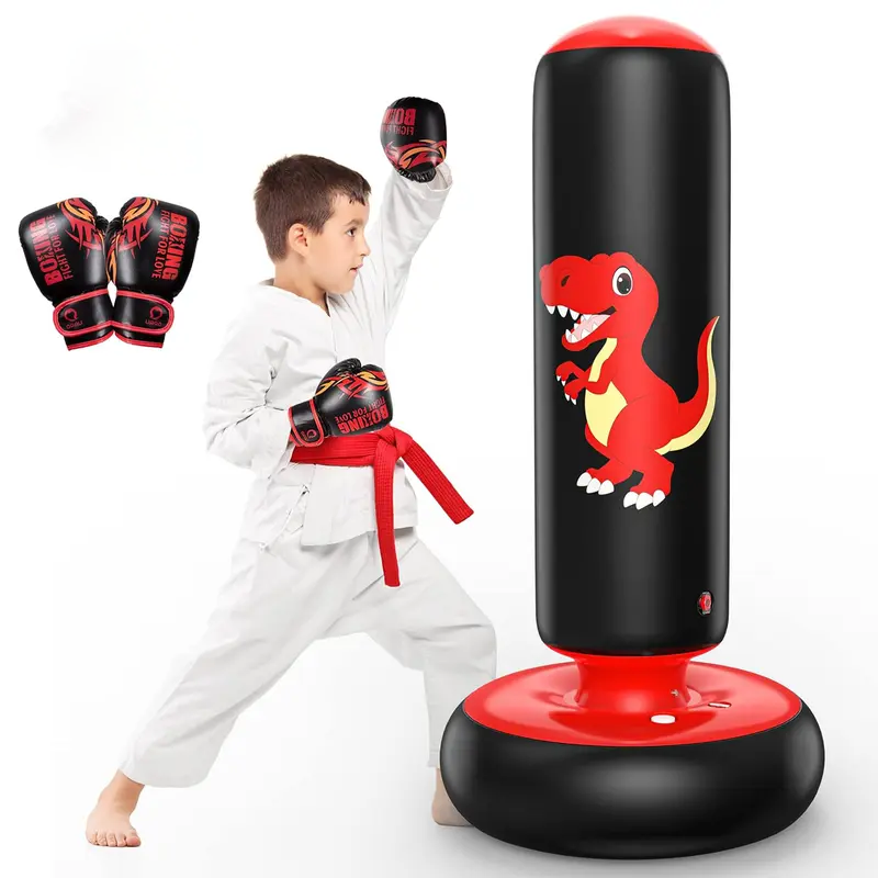 48 Inch Stable Inflatable Boxing Bag for Kids