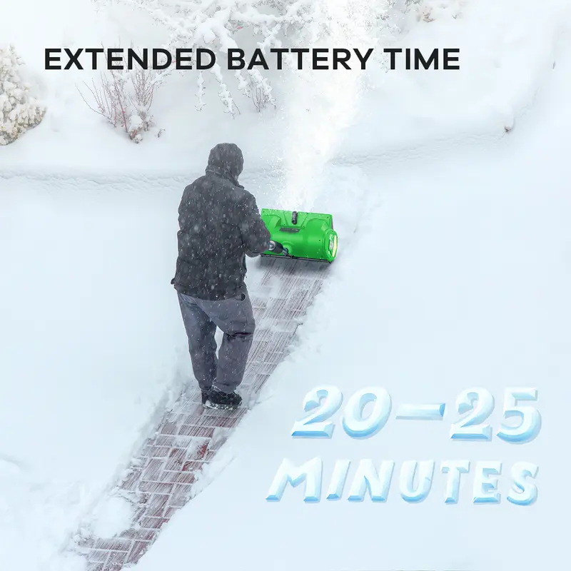 Cordless Snow Shovel, 20V | 12-Inch | Cordless Snow Blower