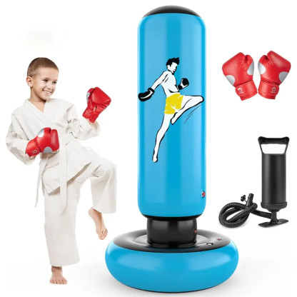 48 Inch Stable Inflatable Boxing Bag for Kids
