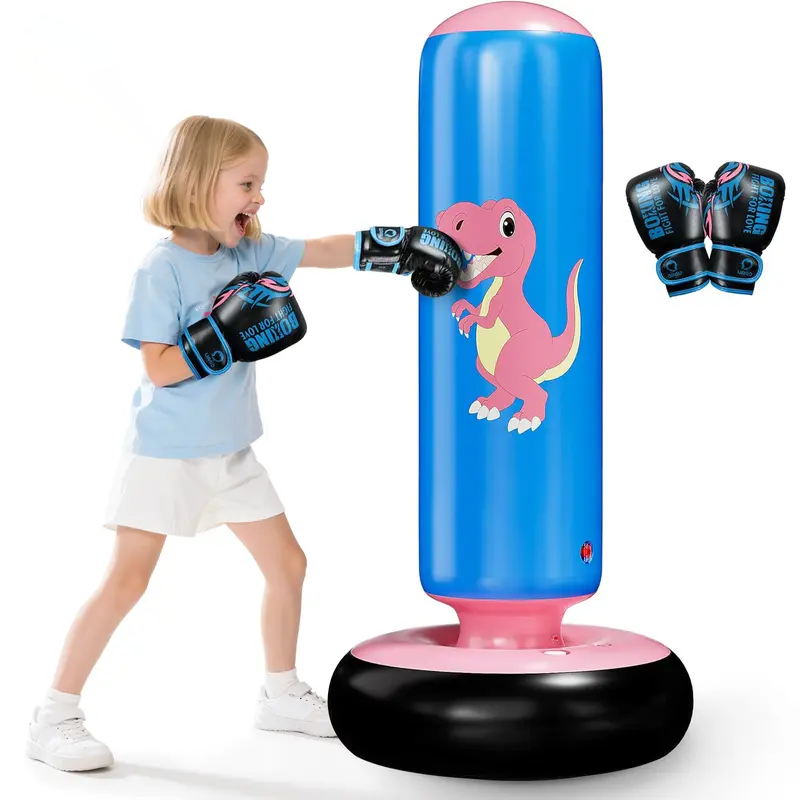 48 Inch Stable Inflatable Boxing Bag for Kids