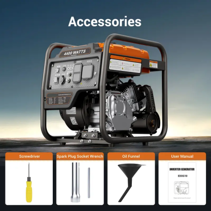 4400 Watts Off-Grid Portable Generator Outdoor Power Equipment
