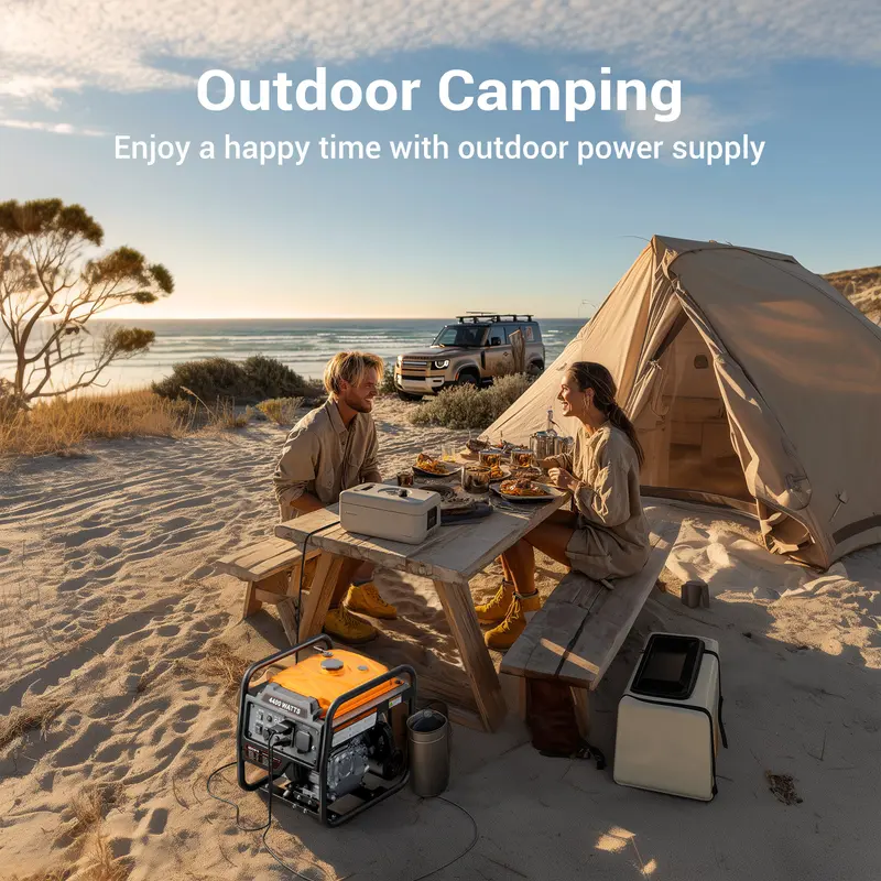 4400 Watts Off-Grid Portable Generator Outdoor Power Equipment