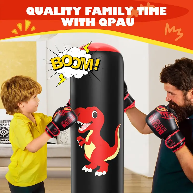 48 Inch Stable Inflatable Boxing Bag for Kids