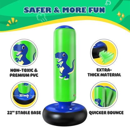 48 Inch Stable Inflatable Boxing Bag for Kids