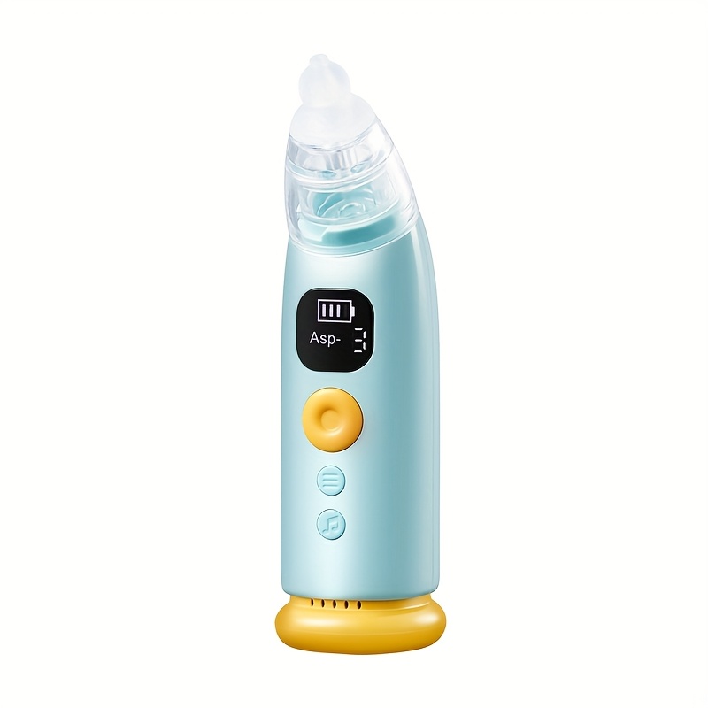 Baby Electric Nasal Aspirator | Quiet Adjustable Suction Nose Cleaner for Newborns