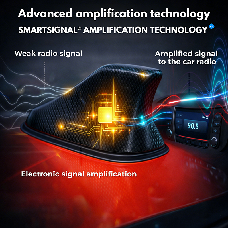 Shark Auto-Antennenverstärker – Für klaren und starken Radioempfang
