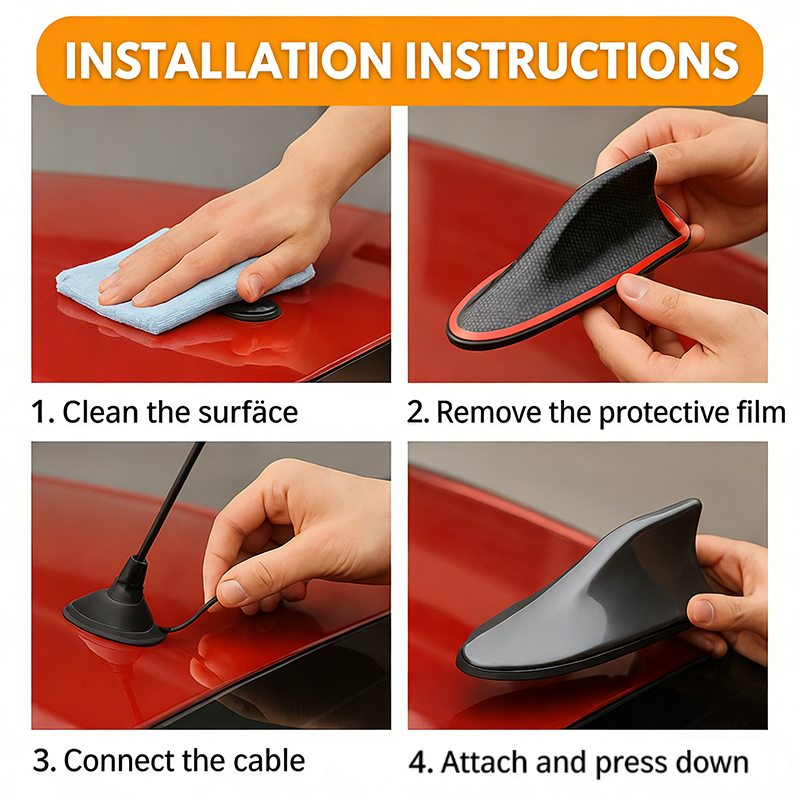 Shark Auto-Antennenverstärker – Für klaren und starken Radioempfang